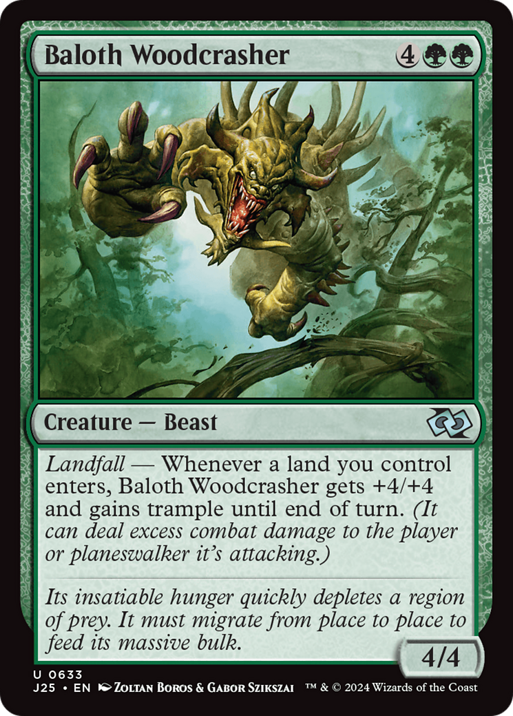 Baloth Woodcrasher [Foundations Jumpstart] | Eastridge Sports Cards & Games