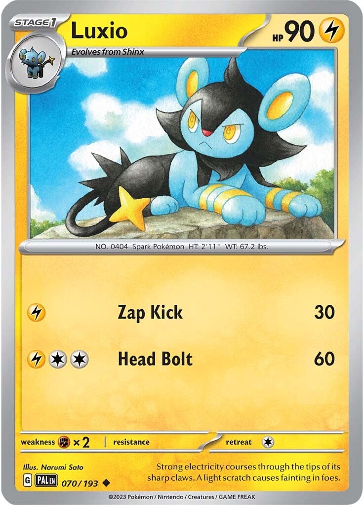 Luxio (070/193) [Scarlet & Violet: Paldea Evolved] | Eastridge Sports Cards & Games