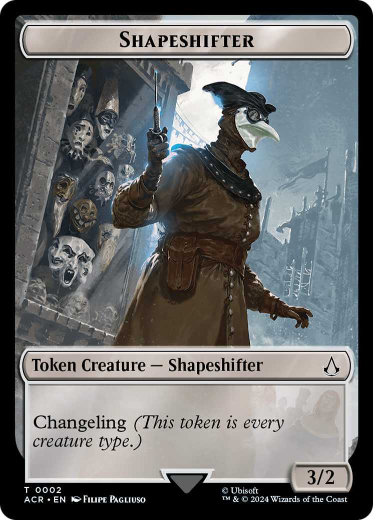 Shapeshifter Token [Assassin's Creed Tokens] | Eastridge Sports Cards & Games