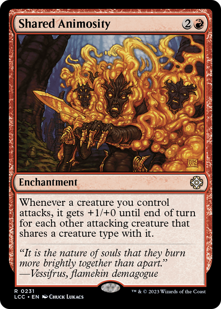Shared Animosity [The Lost Caverns of Ixalan Commander] | Eastridge Sports Cards & Games