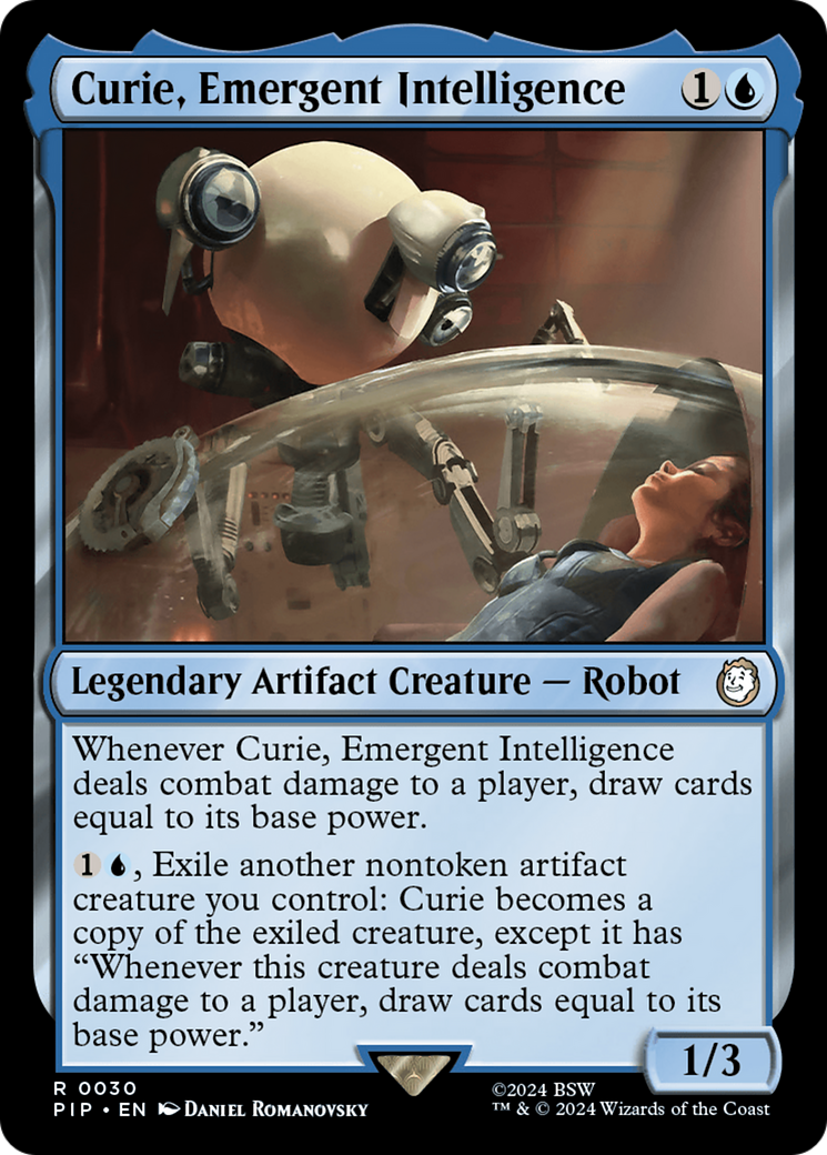 Curie, Emergent Intelligence [Fallout] | Eastridge Sports Cards & Games