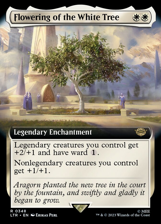 Flowering of the White Tree (Extended Art) [The Lord of the Rings: Tales of Middle-Earth] | Eastridge Sports Cards & Games