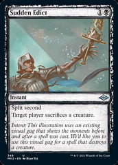 Sudden Edict (Sketch) [Modern Horizons 2] | Eastridge Sports Cards & Games