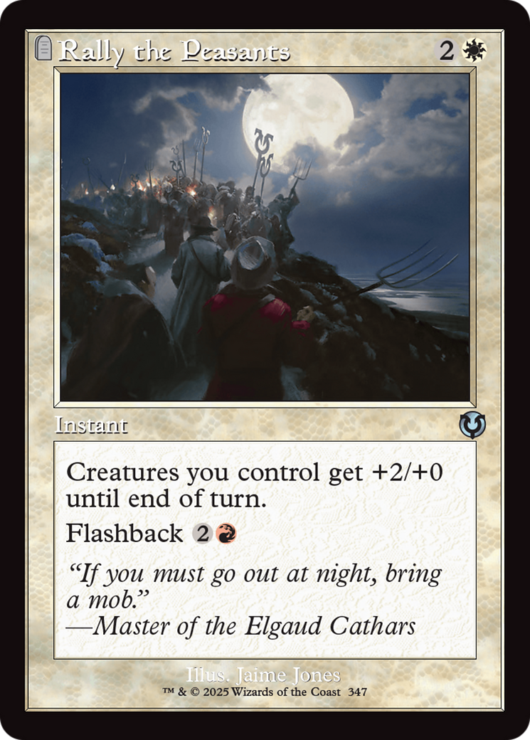 Rally the Peasants (Retro Frame) [Innistrad Remastered] | Eastridge Sports Cards & Games