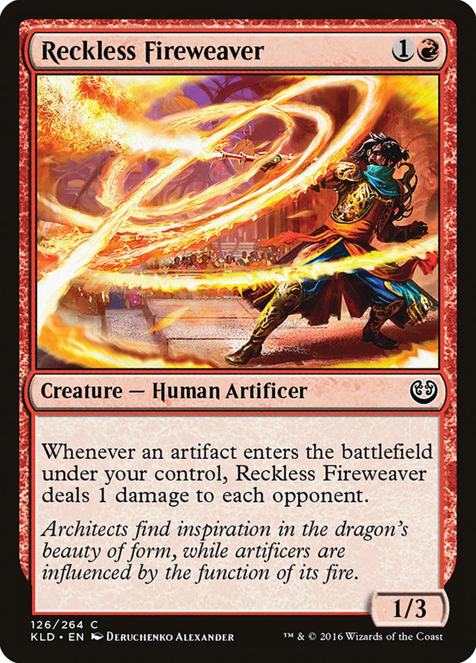 Reckless Fireweaver [Kaladesh] | Eastridge Sports Cards & Games