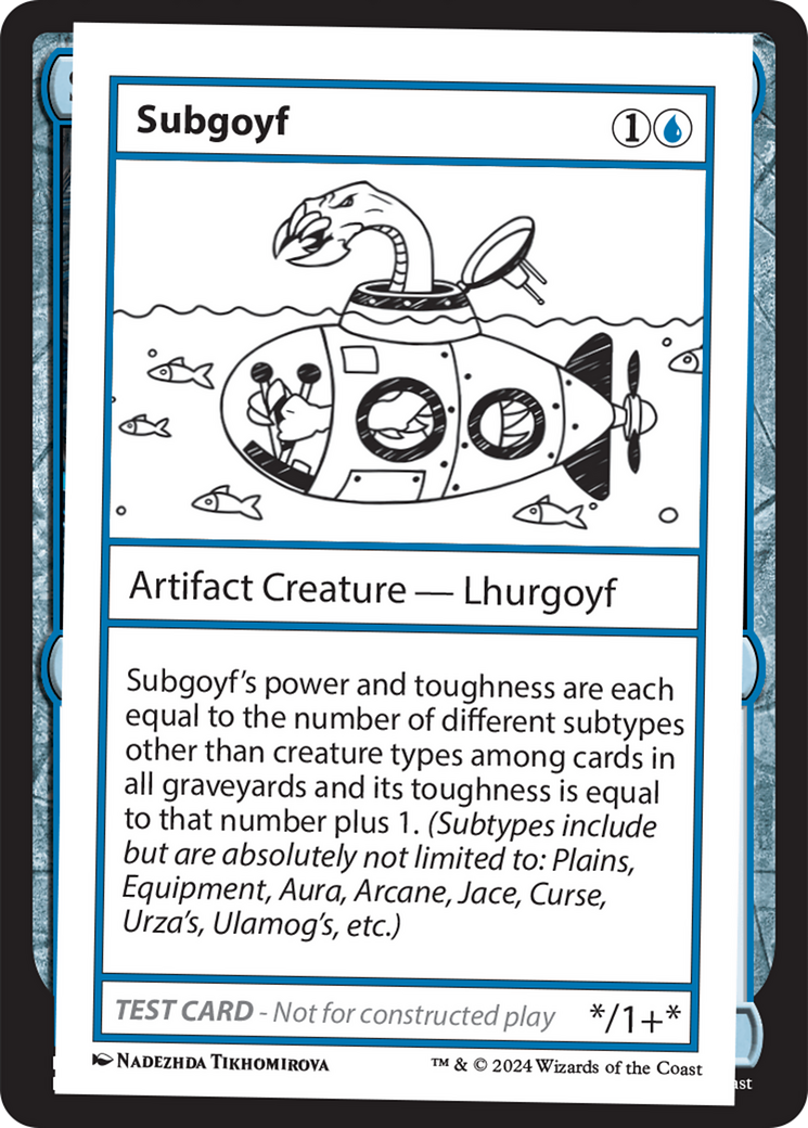 Subgoyf [Mystery Booster 2 Playtest Cards] | Eastridge Sports Cards & Games