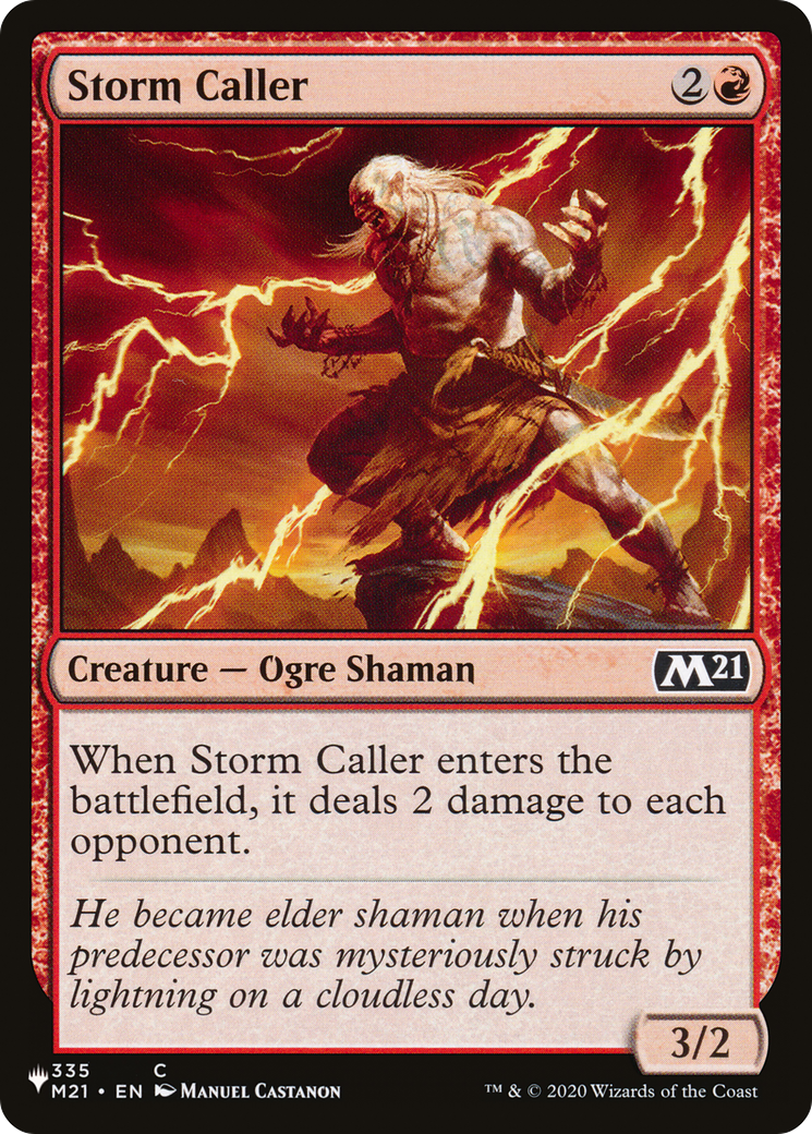 Storm Caller [The List] | Eastridge Sports Cards & Games