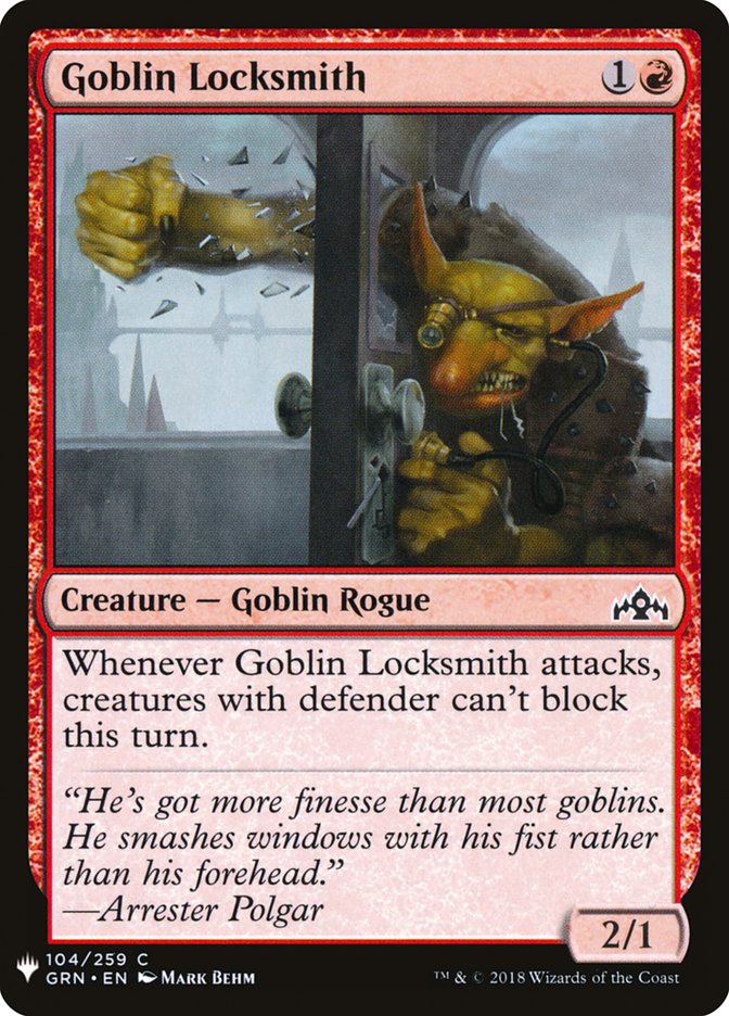 Goblin Locksmith [Mystery Booster] | Eastridge Sports Cards & Games