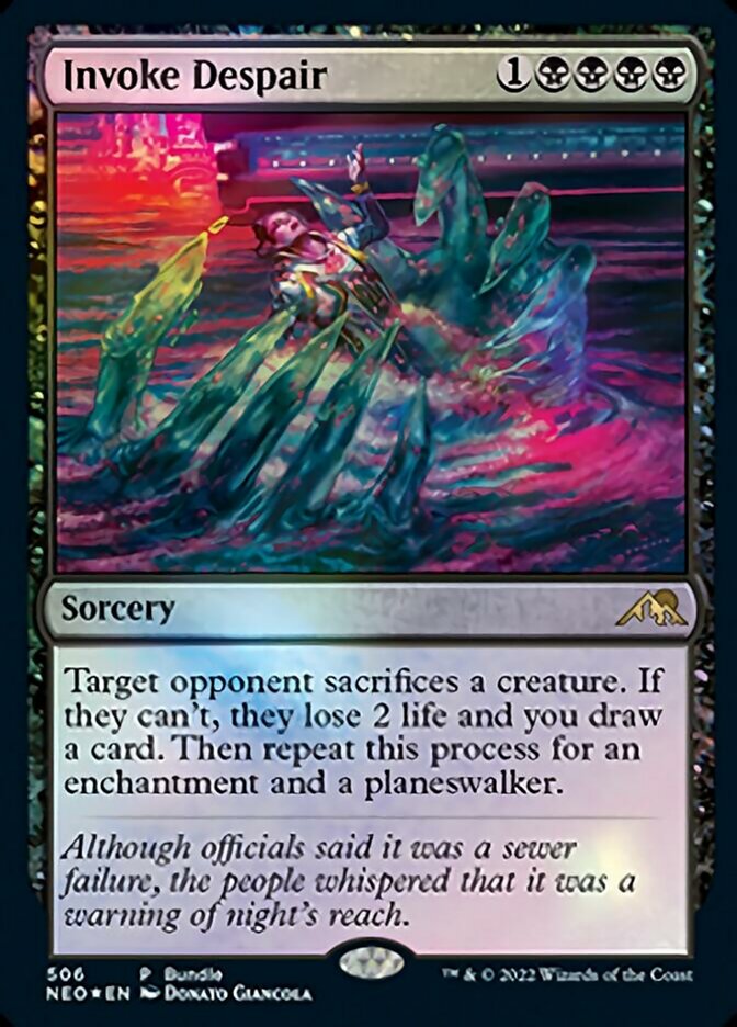 Invoke Despair (Bundle) [Kamigawa: Neon Dynasty] | Eastridge Sports Cards & Games
