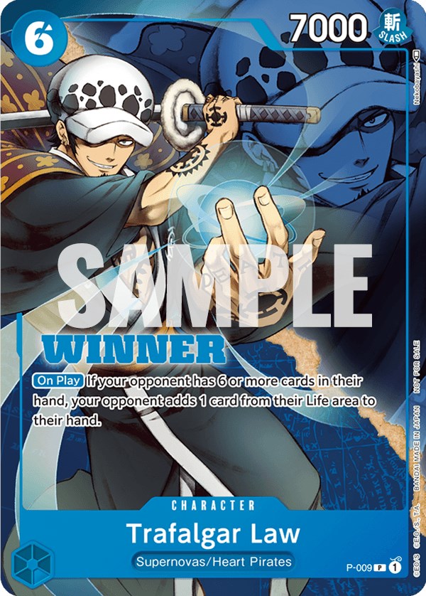 Trafalgar Law (P-009) (Winner Pack Vol. 1) [One Piece Promotion Cards] | Eastridge Sports Cards & Games