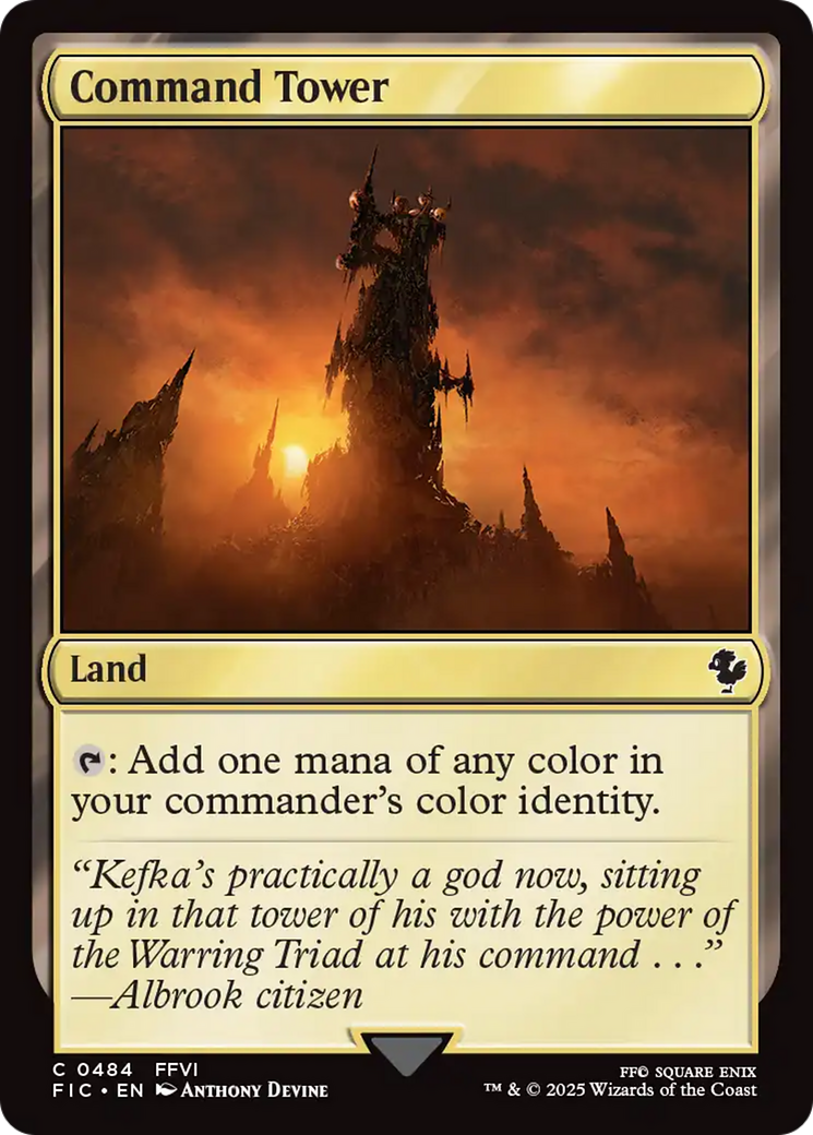 Command Tower (0484) [FINAL FANTASY Commander] | Eastridge Sports Cards & Games
