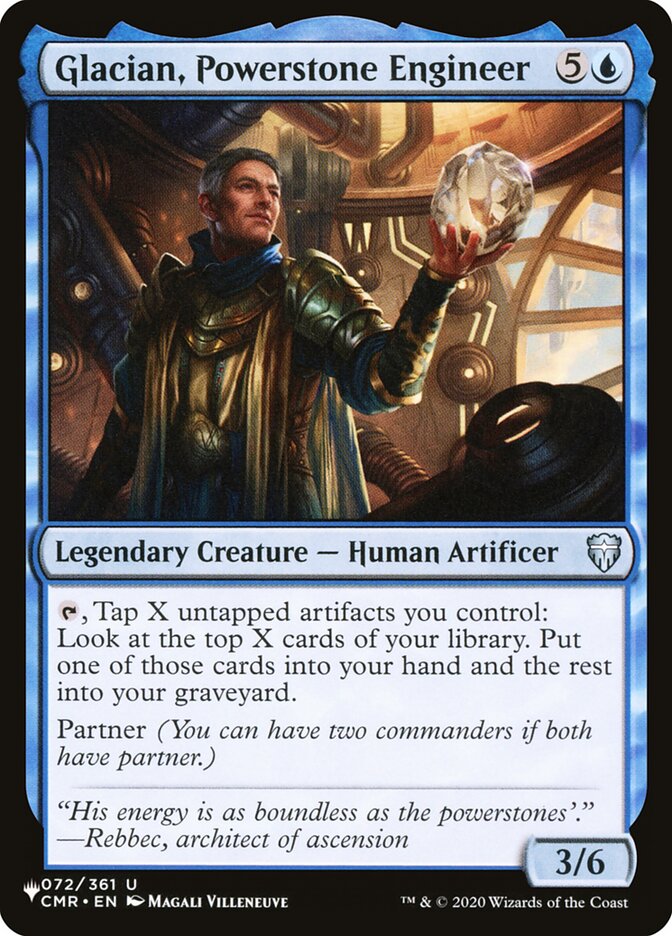 Glacian, Powerstone Engineer [The List] | Eastridge Sports Cards & Games
