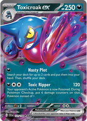 Toxicroak ex (131/198) [Scarlet & Violet: Base Set] | Eastridge Sports Cards & Games