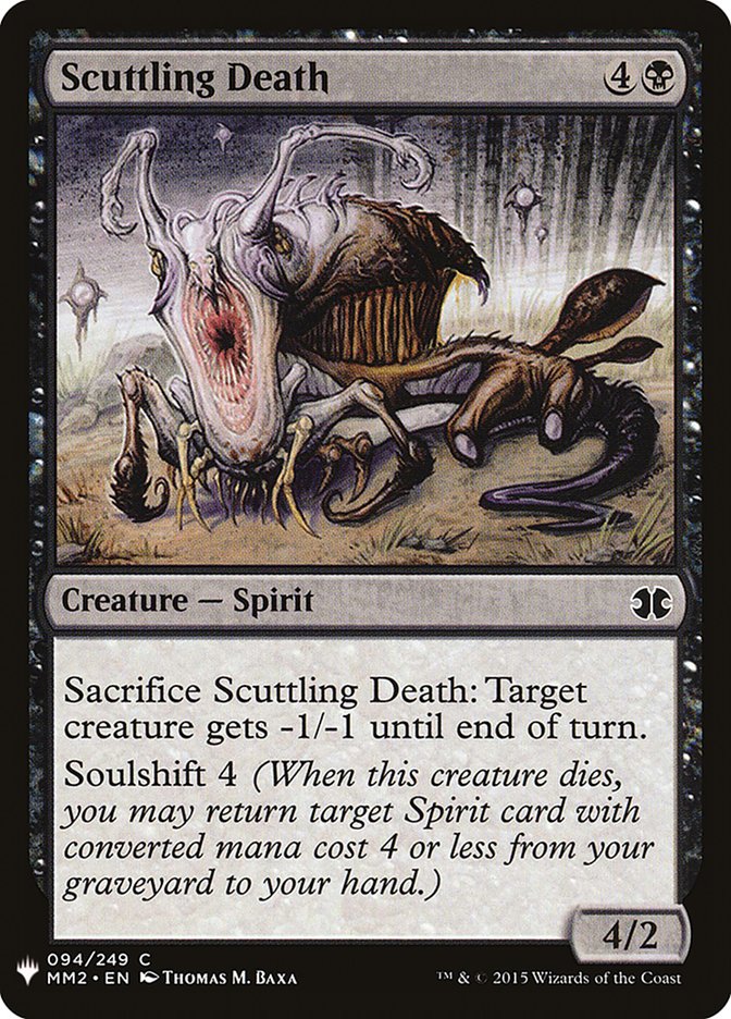 Scuttling Death [Mystery Booster] | Eastridge Sports Cards & Games