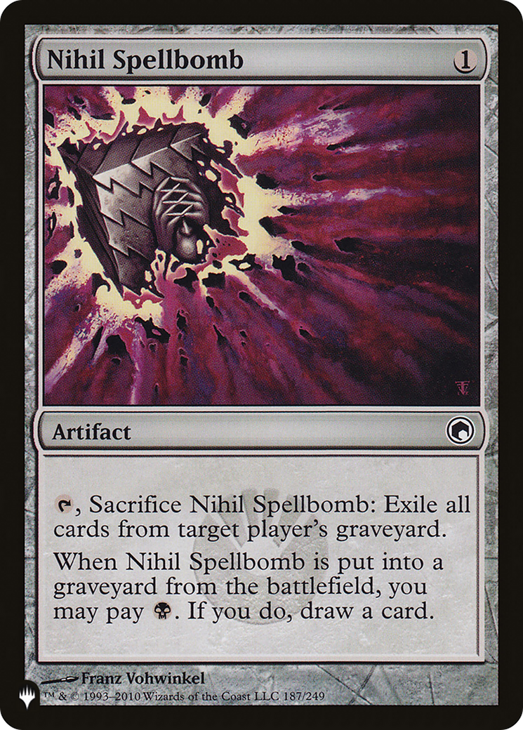 Nihil Spellbomb [The List] | Eastridge Sports Cards & Games