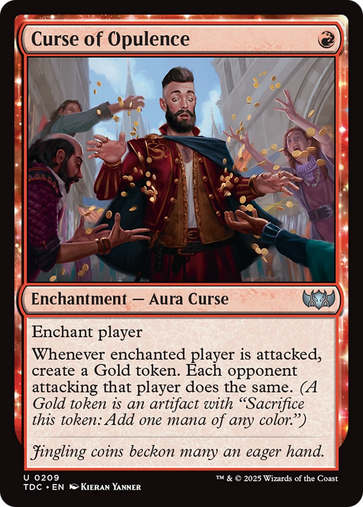 Curse of Opulence [Tarkir: Dragonstorm Commander] | Eastridge Sports Cards & Games