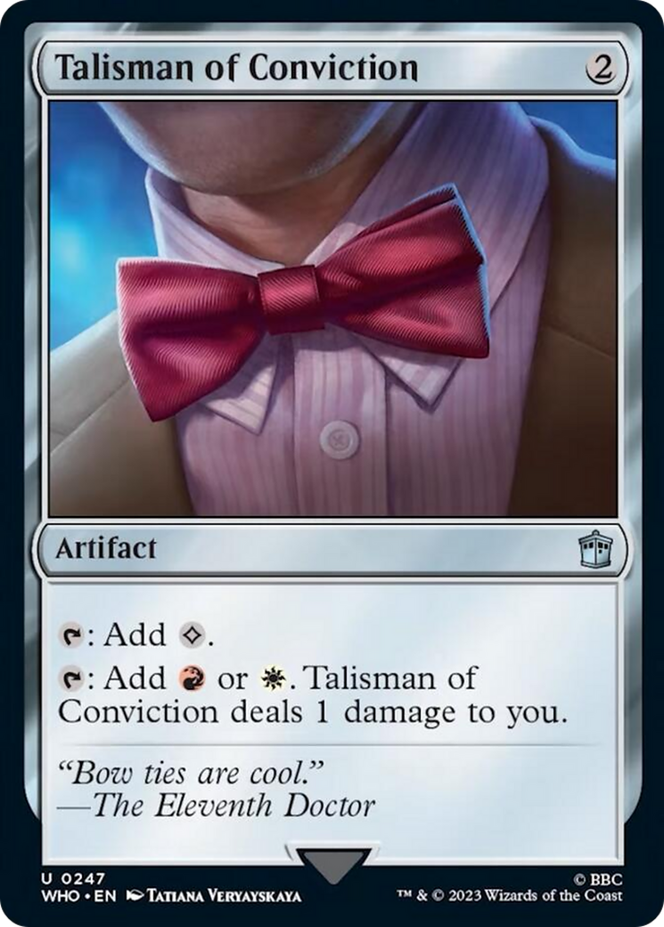 Talisman of Conviction [Doctor Who] | Eastridge Sports Cards & Games