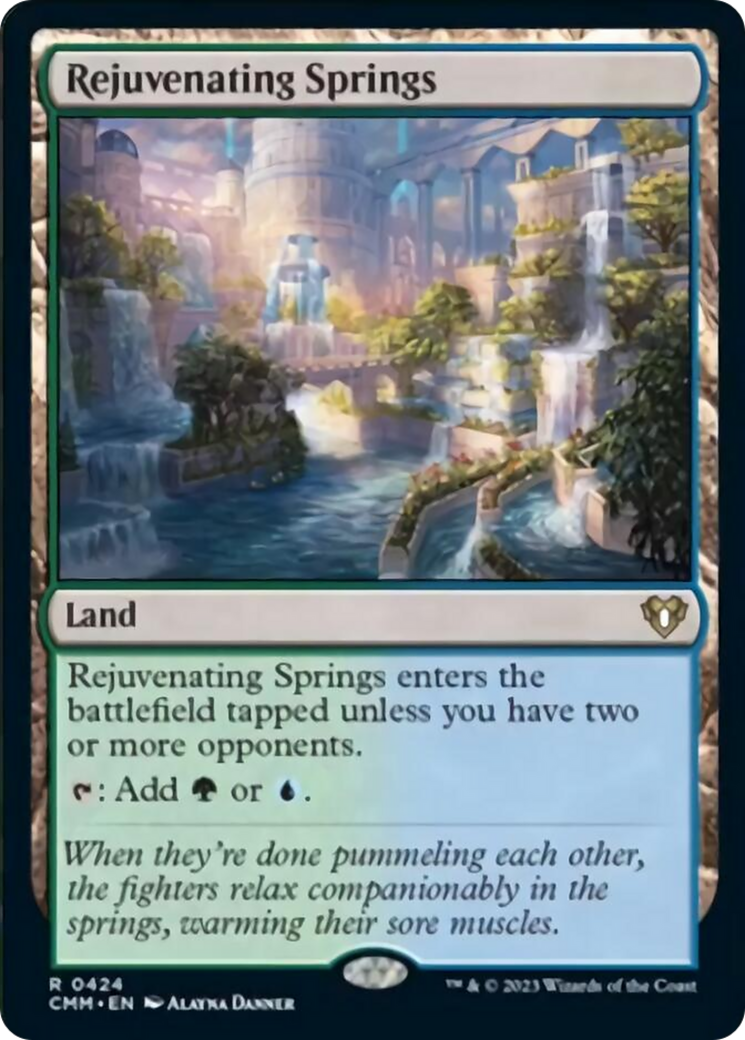 Rejuvenating Springs [Commander Masters] | Eastridge Sports Cards & Games