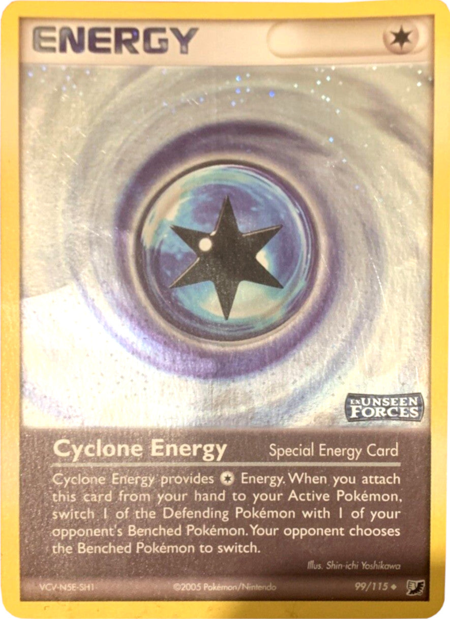 Cyclone Energy (99/115) (Stamped) [EX: Unseen Forces] | Eastridge Sports Cards & Games