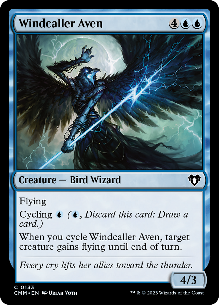 Windcaller Aven [Commander Masters] | Eastridge Sports Cards & Games