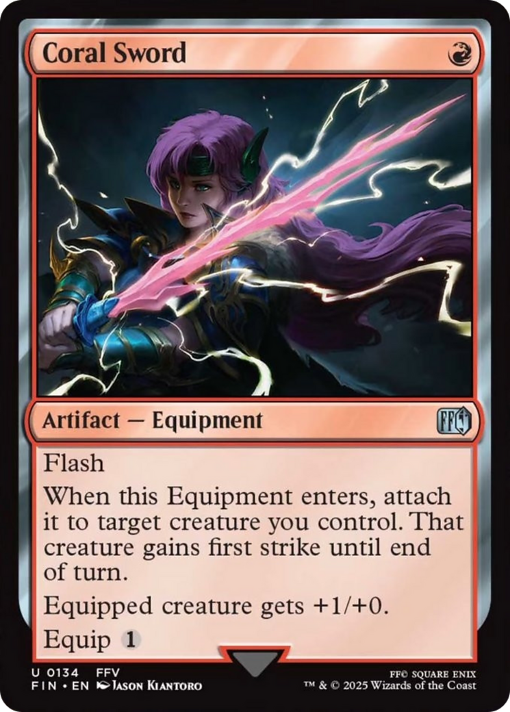 Coral Sword [FINAL FANTASY] | Eastridge Sports Cards & Games