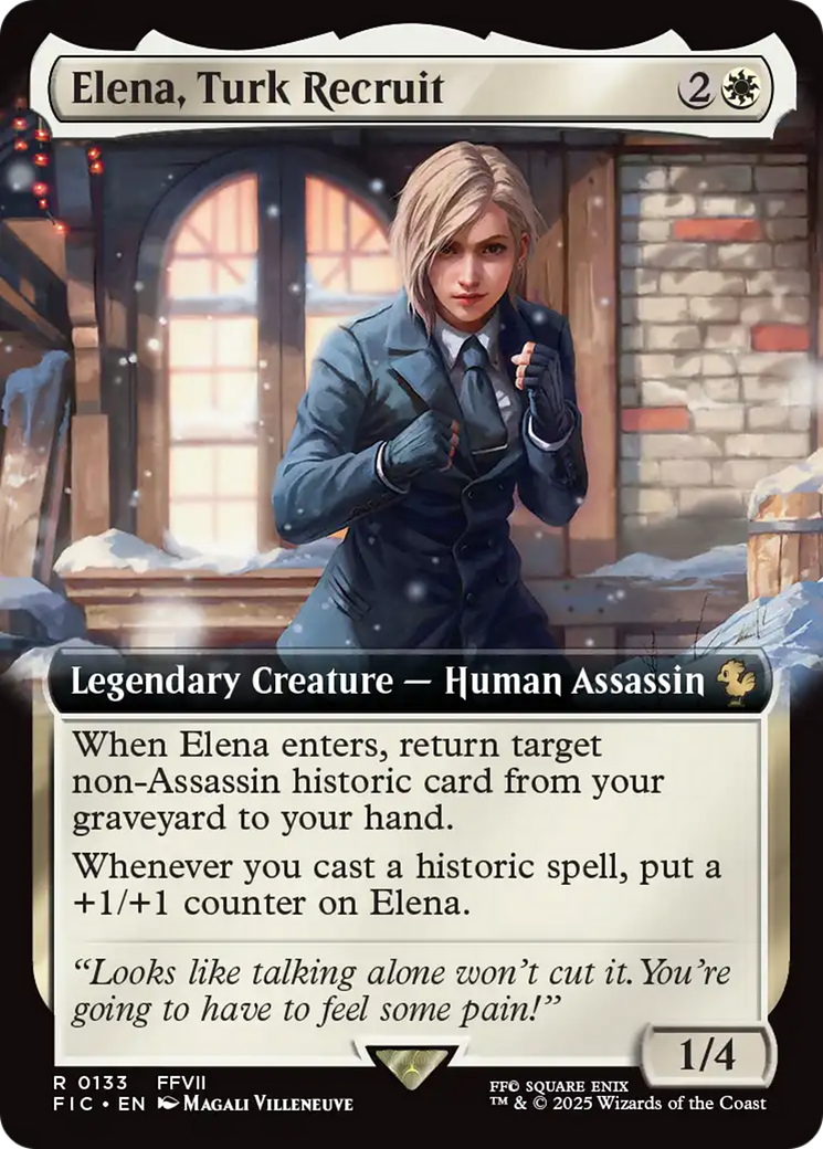 Elena, Turk Recruit (Extended Art) [FINAL FANTASY Commander] | Eastridge Sports Cards & Games