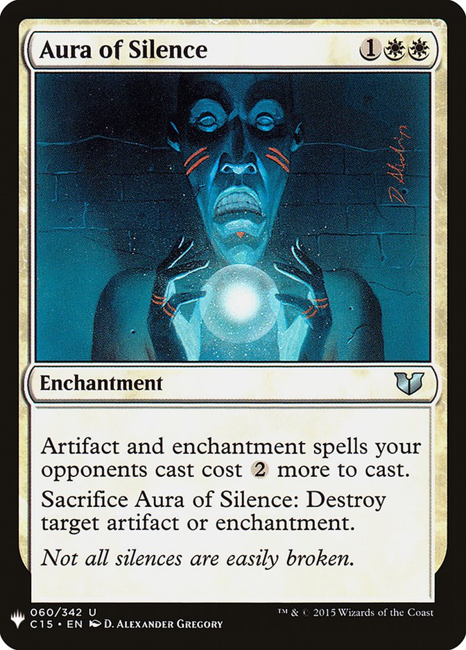 Aura of Silence [Mystery Booster] | Eastridge Sports Cards & Games
