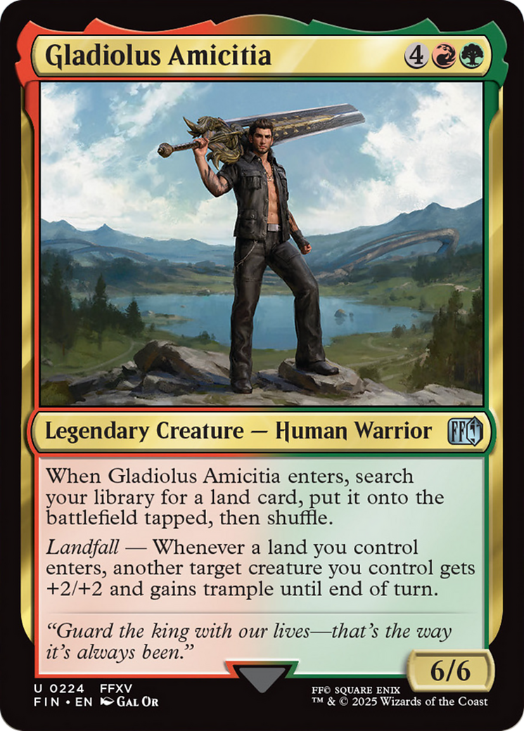Gladiolus Amicitia [FINAL FANTASY] | Eastridge Sports Cards & Games