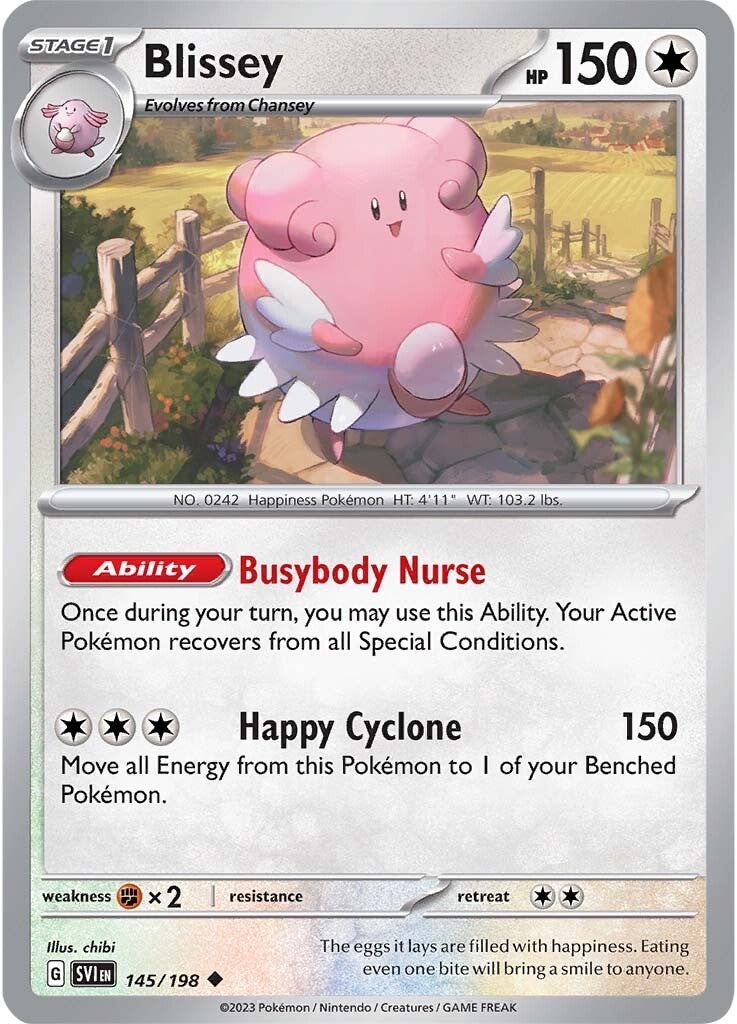 Blissey (145/198) [Scarlet & Violet: Base Set] | Eastridge Sports Cards & Games