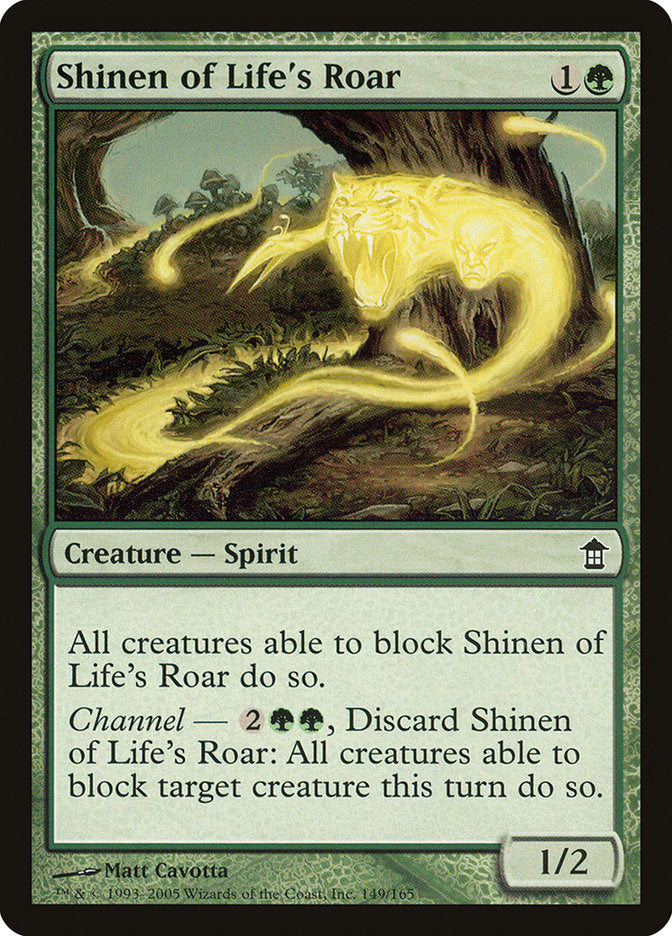 Shinen of Life's Roar [Saviors of Kamigawa] | Eastridge Sports Cards & Games