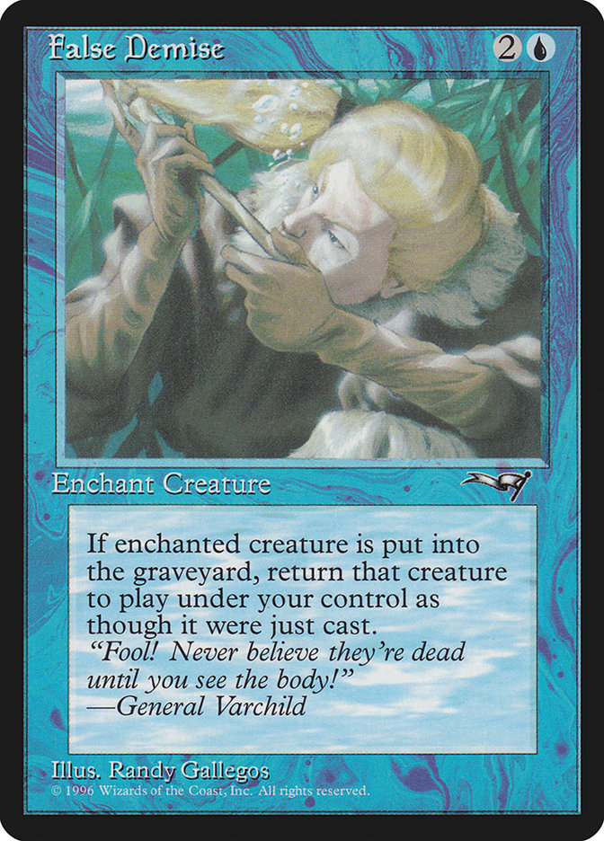 False Demise (Underwater) [Alliances] | Eastridge Sports Cards & Games