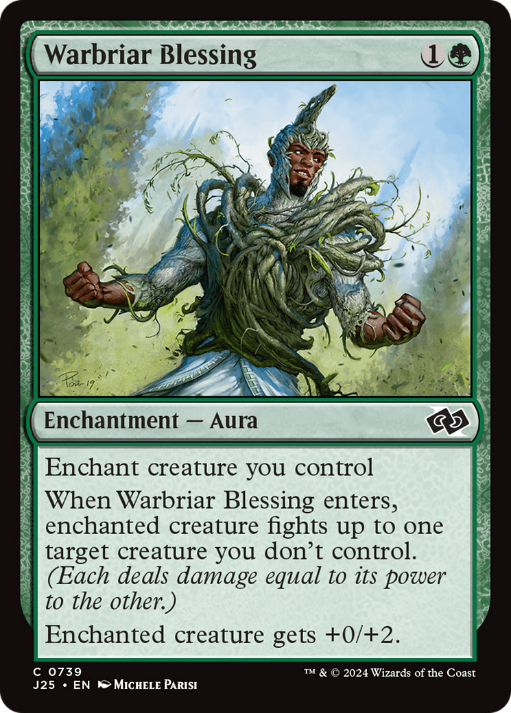 Warbriar Blessing [Foundations Jumpstart] | Eastridge Sports Cards & Games