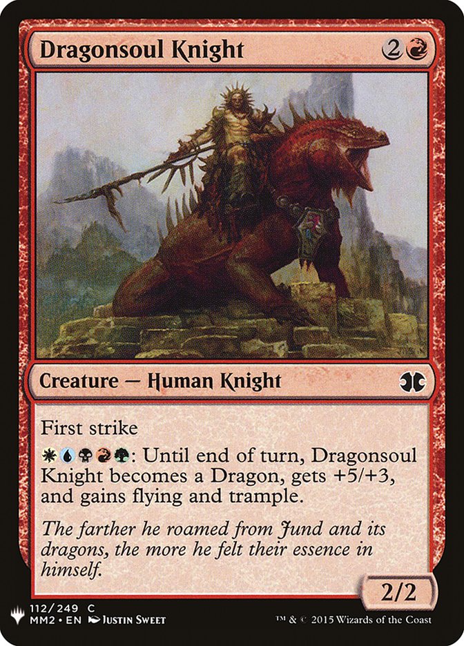 Dragonsoul Knight [Mystery Booster] | Eastridge Sports Cards & Games