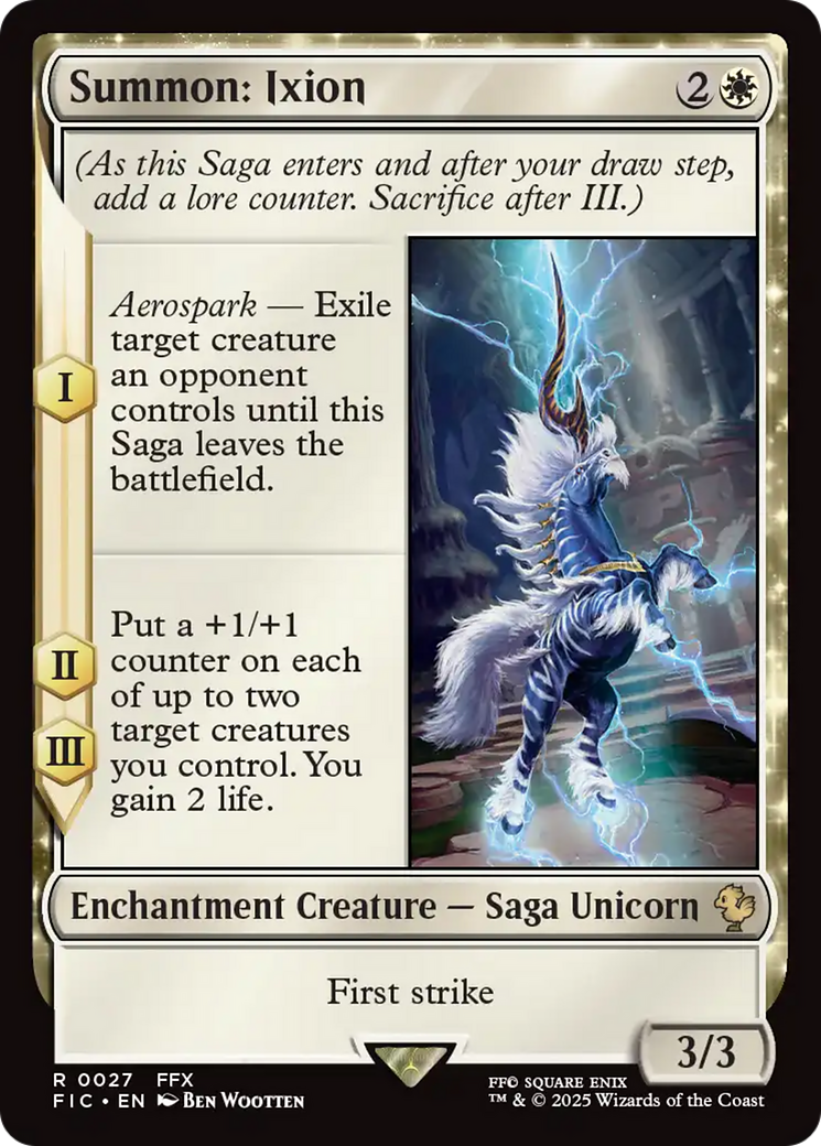 Summon: Ixion [FINAL FANTASY Commander] | Eastridge Sports Cards & Games