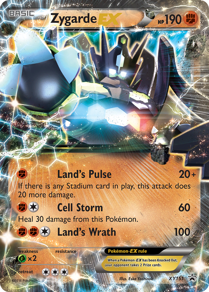 Zygarde EX (XY151) [XY: Black Star Promos] | Eastridge Sports Cards & Games