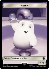 Alien // Cyberman Double-Sided Token [Doctor Who Tokens] | Eastridge Sports Cards & Games