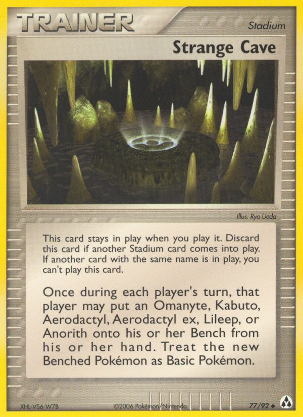 Strange Cave (77/92) [EX: Legend Maker] | Eastridge Sports Cards & Games