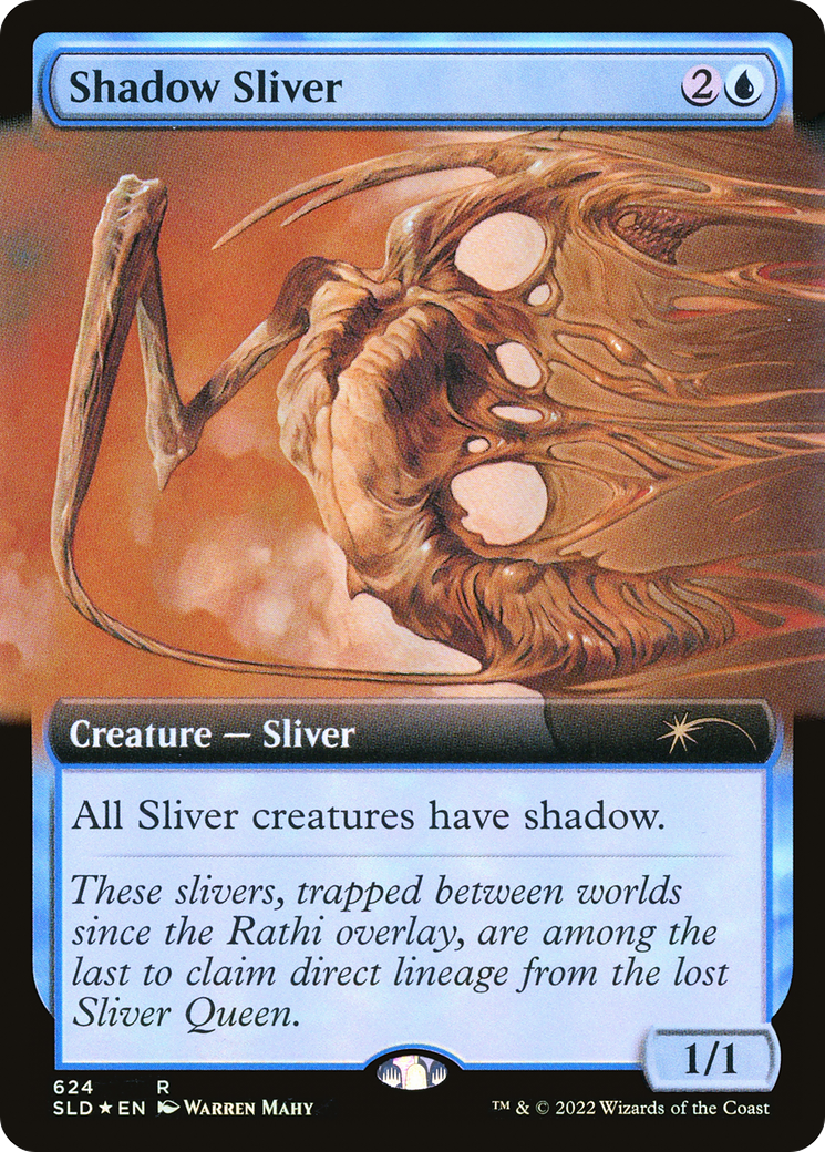 Shadow Sliver (Extended Art) [Secret Lair Drop Promos] | Eastridge Sports Cards & Games