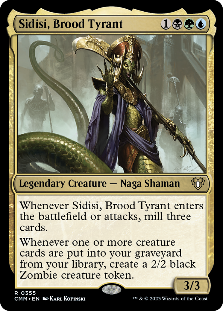 Sidisi, Brood Tyrant [Commander Masters] | Eastridge Sports Cards & Games