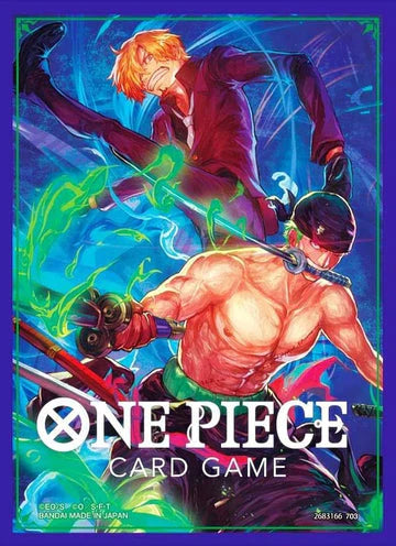 One Piece Official Card Sleeves Set 5 - Sanji Zoro | Eastridge Sports Cards & Games
