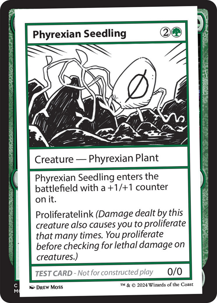 Phyrexian Seedling [Mystery Booster 2 Playtest Cards] | Eastridge Sports Cards & Games