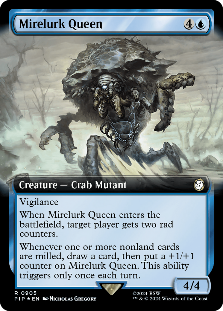 Mirelurk Queen (Extended Art) (Surge Foil) [Fallout] | Eastridge Sports Cards & Games