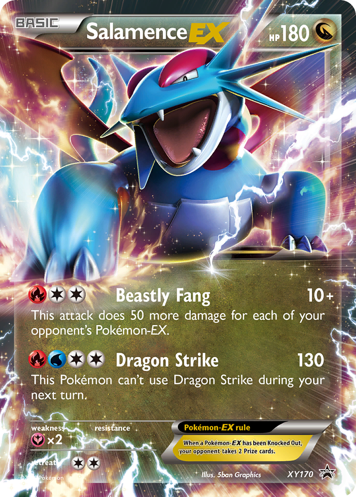 Salamence EX (XY170) [XY: Black Star Promos] | Eastridge Sports Cards & Games