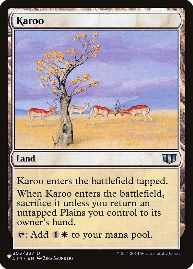 Karoo [The List] | Eastridge Sports Cards & Games