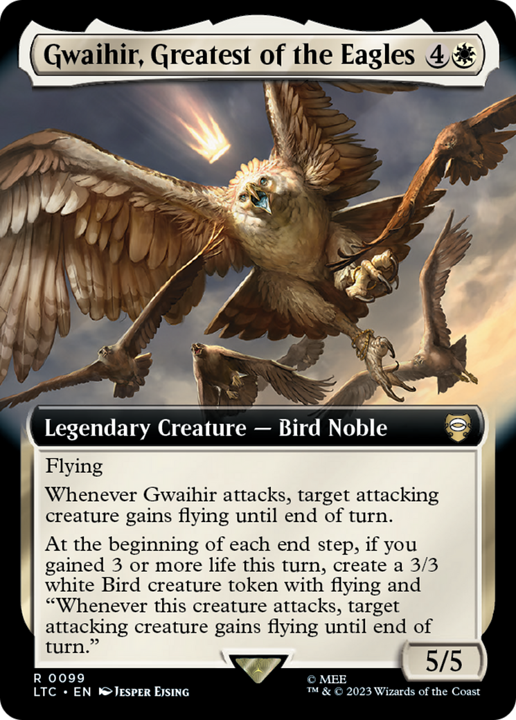 Gwaihir, Greatest of the Eagles (Extended Art) [The Lord of the Rings: Tales of Middle-Earth Commander] | Eastridge Sports Cards & Games