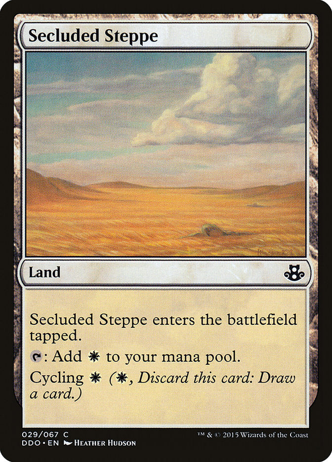 Secluded Steppe [Duel Decks: Elspeth vs. Kiora] | Eastridge Sports Cards & Games