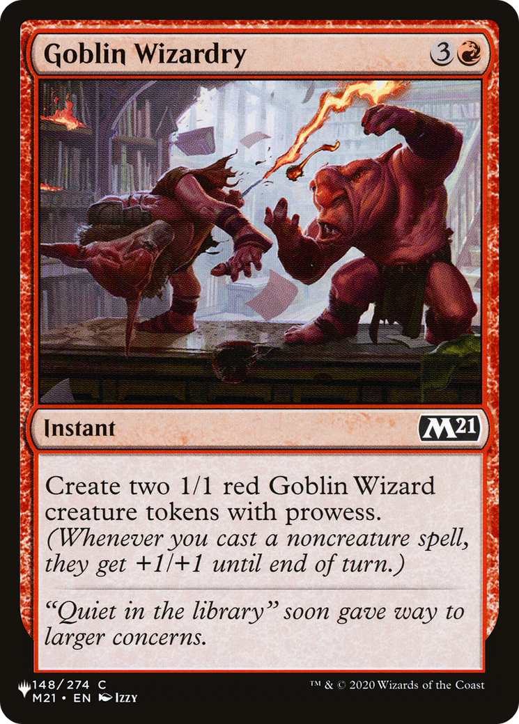 Goblin Wizardry [The List] | Eastridge Sports Cards & Games