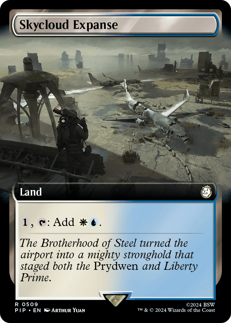 Skycloud Expanse (Extended Art) [Fallout] | Eastridge Sports Cards & Games