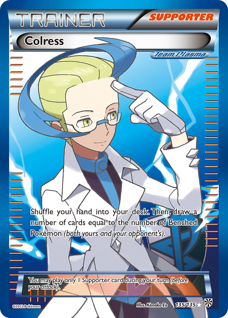 Colress (135/135) [Black & White: Plasma Storm] | Eastridge Sports Cards & Games