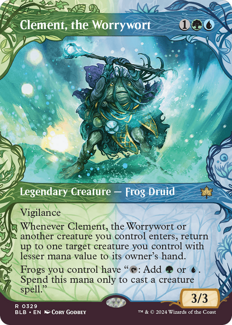 Clement, the Worrywort (Showcase) [Bloomburrow] | Eastridge Sports Cards & Games